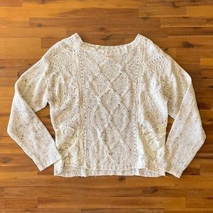 Flying Tomato Cable Knit Sweater